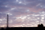 Dusk over Western Hospital 2006